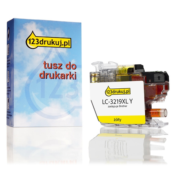 123drukuj zamiennik Brother LC-3619XL Y tusz żólty, zwiększona pojemność LC-3619XLYC 028589 - 1