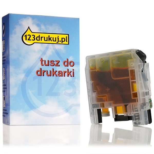 123drukuj zamiennik Brother LC525XL-Y tusz żółty, zwiększona pojemność LC525XL-YC 029139 - 1