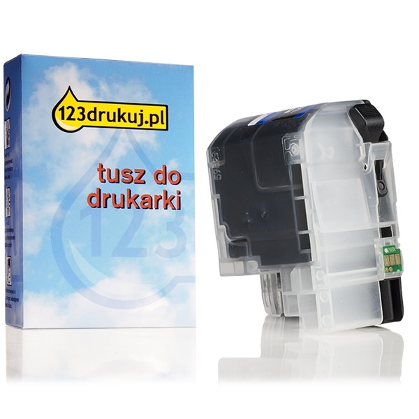 123drukuj zamiennik Brother LC529XL-BK tusz czarny, zwiększona pojemność LC529XL-BKC 029133 - 1