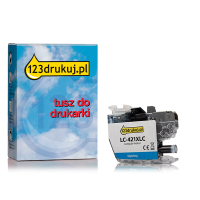 123drukuj zamiennik Brother LC-421XLC tusz niebieski, zwiększona pojemność LC-421XLCC 051297