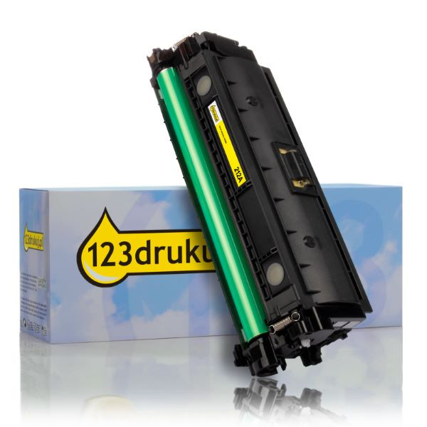 123drukuj zamiennik HP 212A (W2122A) toner żółty W2122AC 093095 - 1