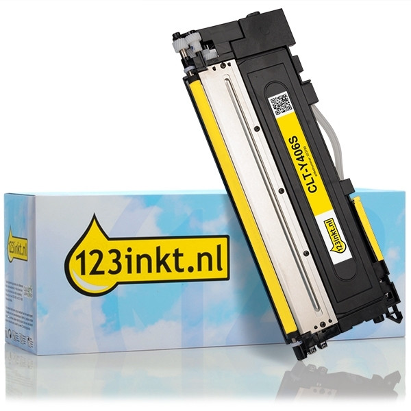 123drukuj zamiennik HP SU462A (CLTY406S) toner żółty SU462AC 092695 - 1