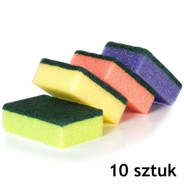 123inkt Gąbki do mycia naczyń (10 sztuk)  SDR00019 - 1