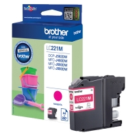 Brother LC-221M tusz czerwony, oryginalny LC221M 350010