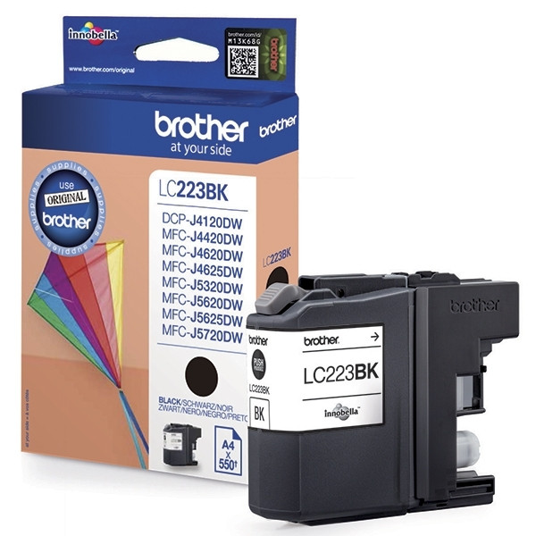 Brother LC-223BK tusz czarny, oryginalny LC-223BK 029140 - 1