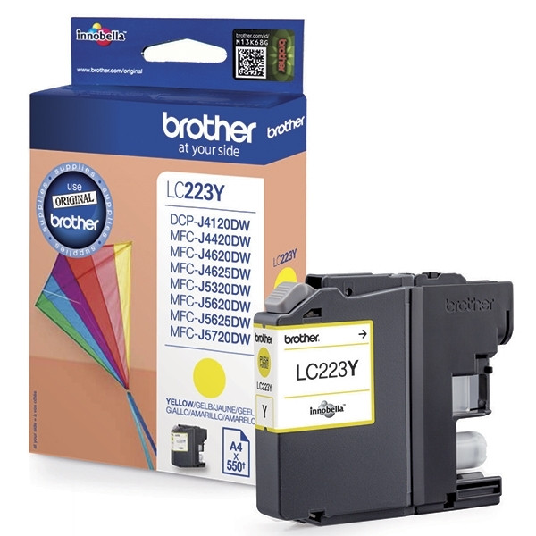 Brother LC-223Y tusz żółty, oryginalny LC-223Y 029146 - 1