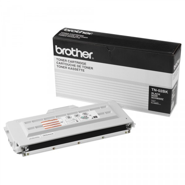 Brother TN-02BK toner czarny, oryginalny TN02BK 029490 - 1