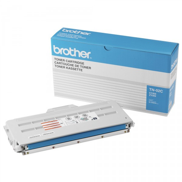 Brother TN-02C toner niebieski, oryginalny TN02C 029500 - 1