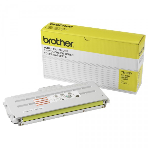 Brother TN-02Y toner żółty, oryginalny TN02Y 029520 - 1