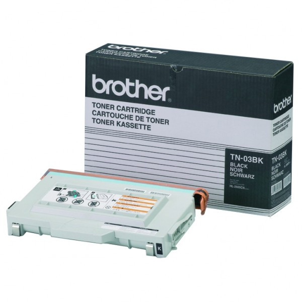 Brother TN-03BK toner czarny, oryginalny Brother TN03BK 029530 - 1