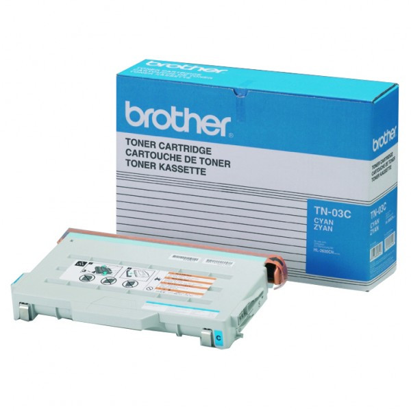 Brother TN-03C toner niebieski, oryginalny Brother TN03C 029540 - 1