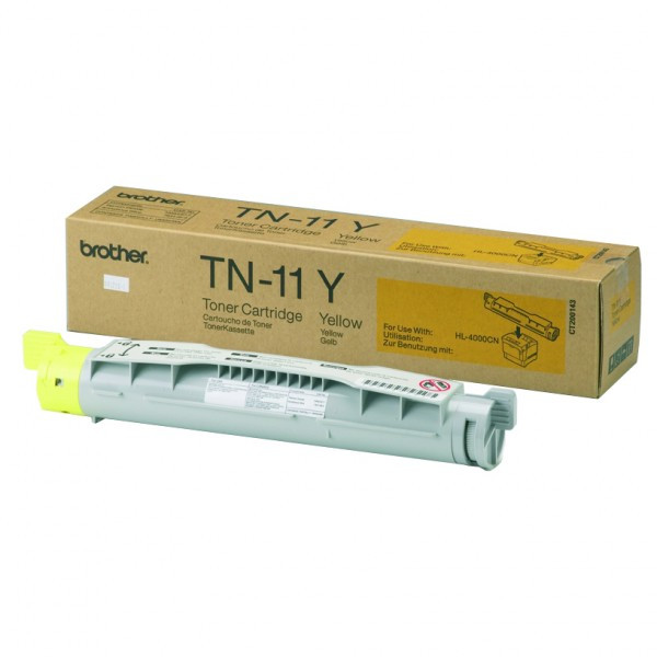 Brother TN-11Y toner żółty, oryginalny Brother TN11Y 029610 - 1