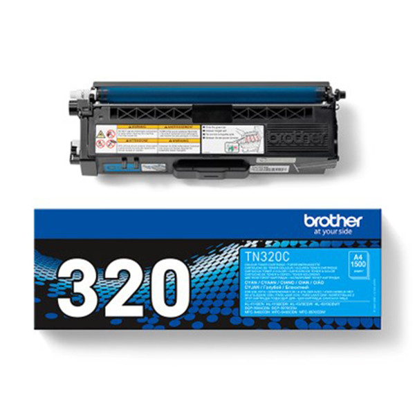 Brother TN-320C toner niebieski, oryginalny TN320C 029188 - 1