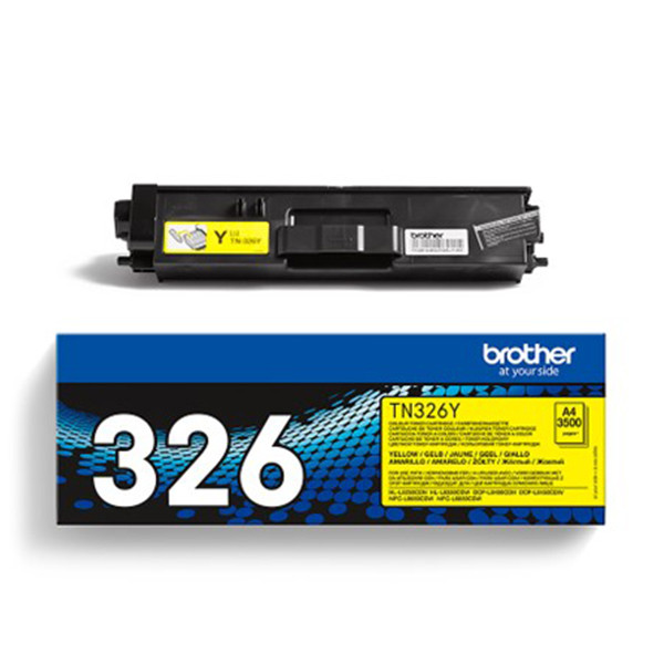 Brother TN-326Y toner żółty, zwiększona pojemność, oryginalny TN326Y 051028 - 1