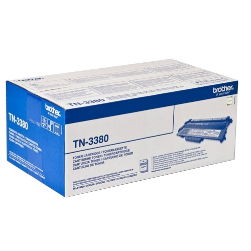 Brother TN-3380 toner czarny, zwiększona pojemność, oryginalny TN3380 029410 - 1