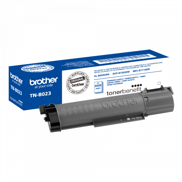 Brother TN-B023 toner czarny, oryginalny TNB023 051190 - 1