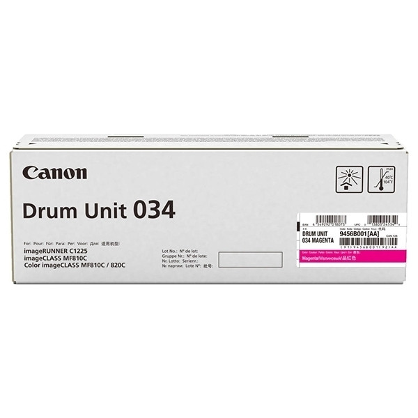 Canon 034 bęben / drum czerwony, oryginalny 9456B001 017230 - 1