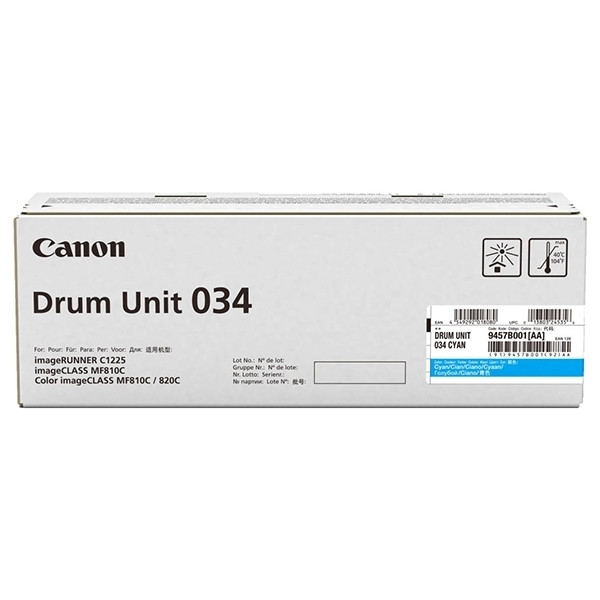 Canon 034 bęben / drum niebieski, oryginalny 9457B001 017228 - 1