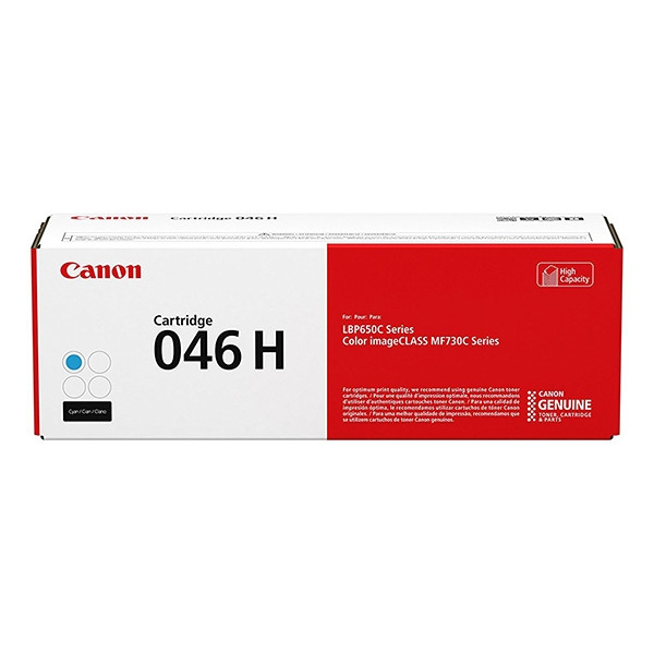 Canon 046HC toner niebieski, zwiększona pojemność, oryginalny 1253C002 017426 - 1