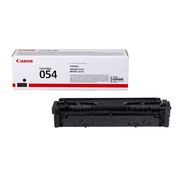 Canon 054 BK toner czarny, oryginalny 3024C002 070058 - 1