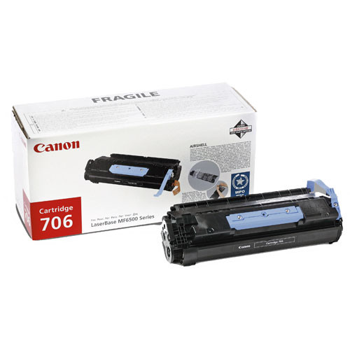 Canon 706 (CRG706) toner czarny, oryginalny 0264B002AA 071460 - 1