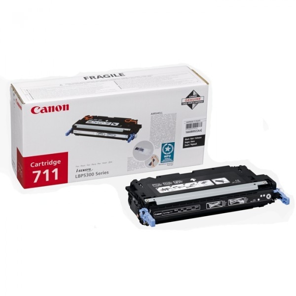 Canon 711 BK (CRG711BK) toner czarny, oryginalny 1660B002AA 901085 - 1