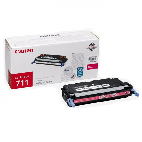 Canon 711 M (CRG711M) toner czerwony, oryginalny 1658B002AA 070990 - 1