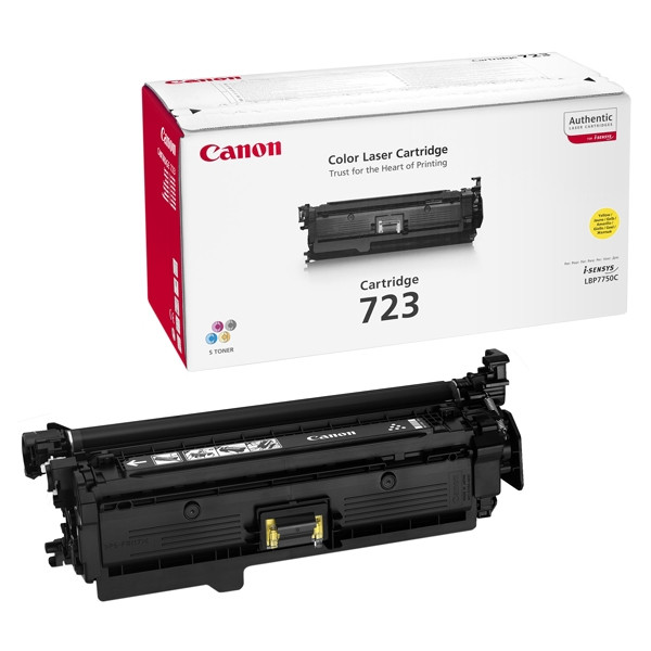 Canon 723 Y (CRG723Y) toner żółty, oryginalny 2641B002 070846 - 1