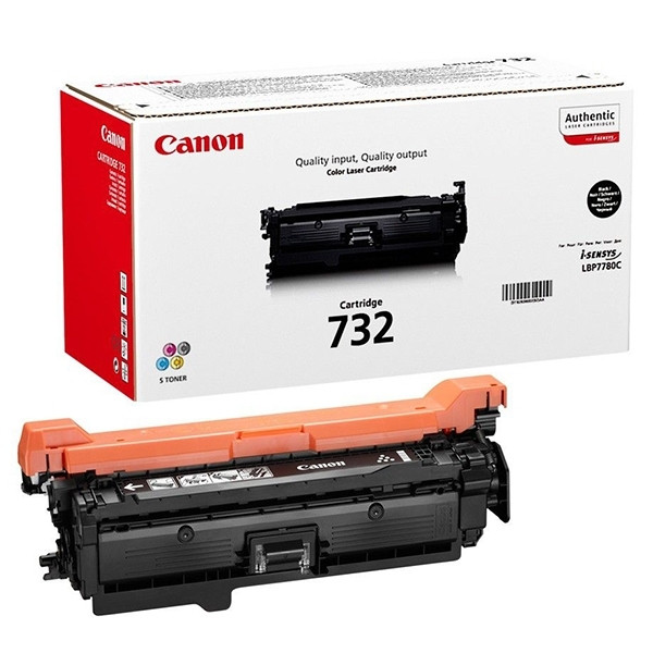 Canon 732 BK (CRG732BK) toner czarny, oryginalny 6263B002 032228 - 1