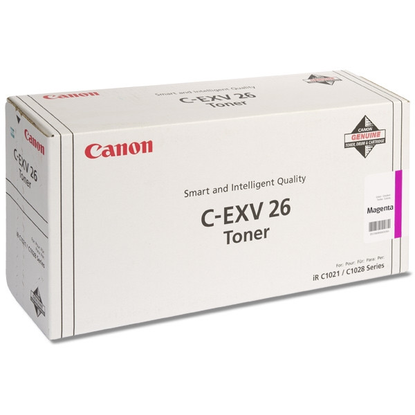 Canon C-EXV 26 M toner czerwony, oryginalny 1658B006 070874 - 1