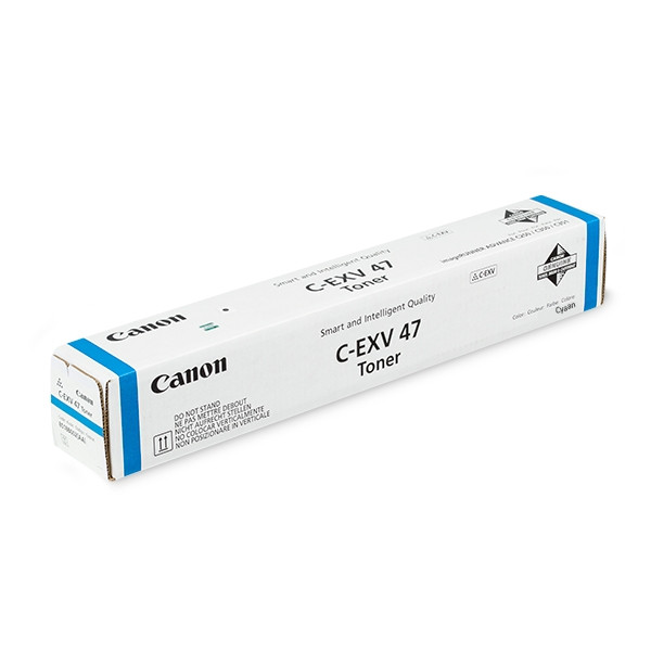 Canon C-EXV 47C toner niebieski, oryginalny 8517B002 017212 - 1