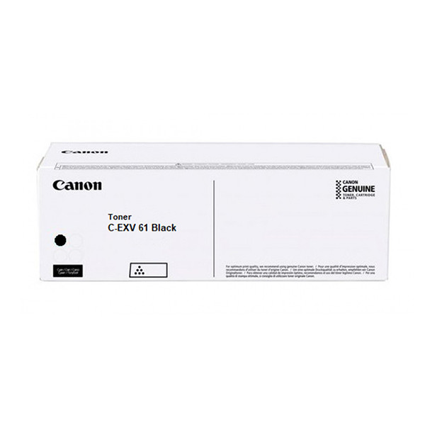 Canon C-EXV 61 toner czarny, oryginalny 4766C002 071336 - 1