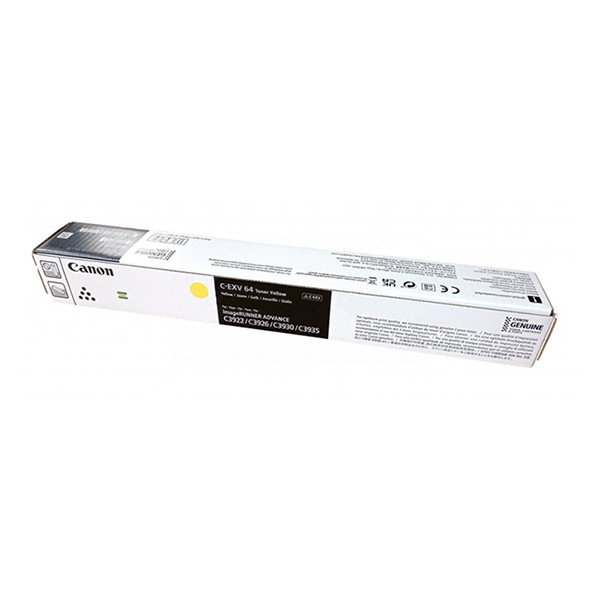 Canon C-EXV 64 Y toner żółty, oryginalny 5756C002 017672 - 1