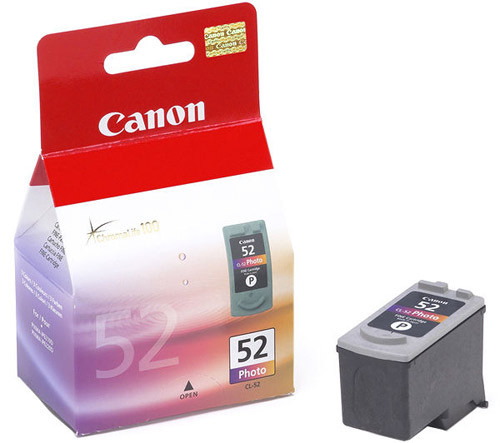 Canon CL-52 tusz foto kolorowy, oryginalny 0619B001 018090 - 1