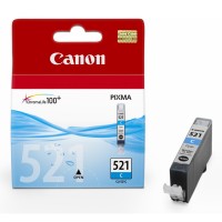 Canon CLI-521C tusz niebieski, oryginalny 2934B001 2934B005 018354