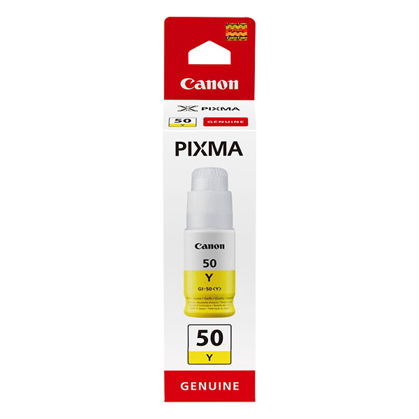 Canon GI-50Y tusz żółty, oryginalny 3405C001 011686 - 1