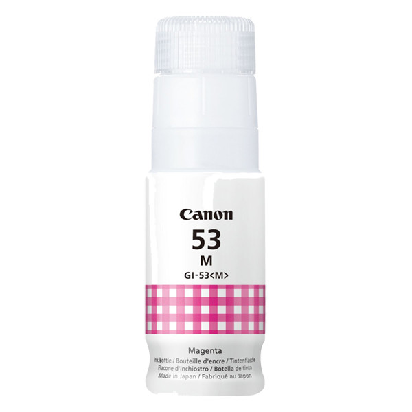 Canon GI-53M tusz czerwony (magenta), oryginalny 4681C001 016058 - 1