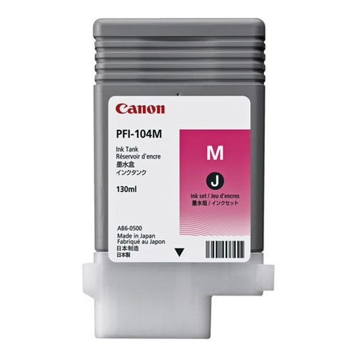 Canon PFI-104M tusz czerwony, oryginalny 3631B001AA 018212 - 1