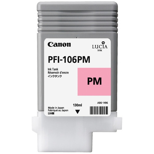 Canon PFI-106PM tusz foto czerwony, oryginalny 6626B001 018910 - 1