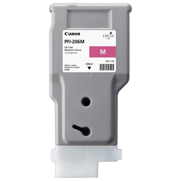 Canon PFI-206M tusz czerwony, zwiększona pojemność, oryginalny 5305B001 018928 - 1