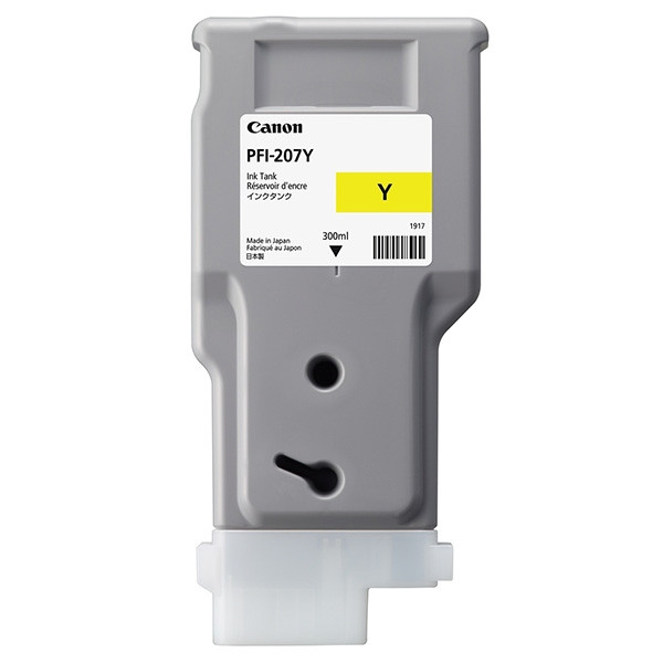 Canon PFI-207Y tusz żółty, oryginalny 8792B001 018996 - 1