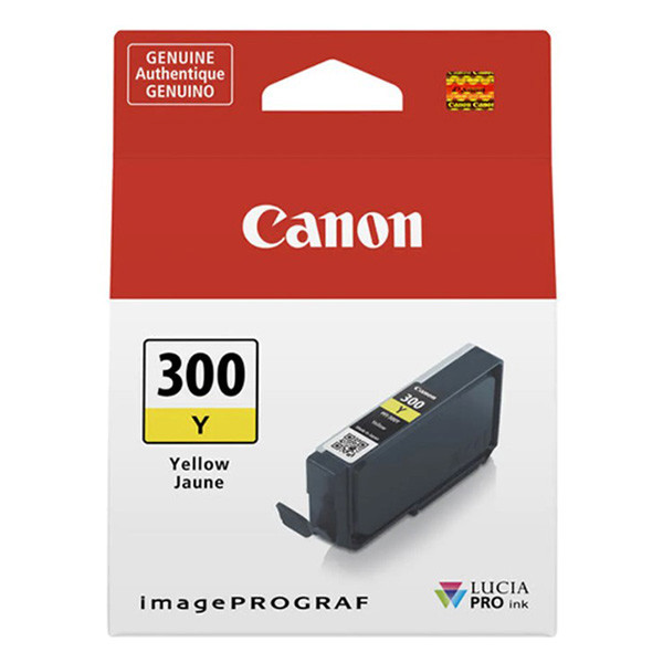 Canon PFI-300Y tusz żółty, oryginalny 4196C001 011710 - 1