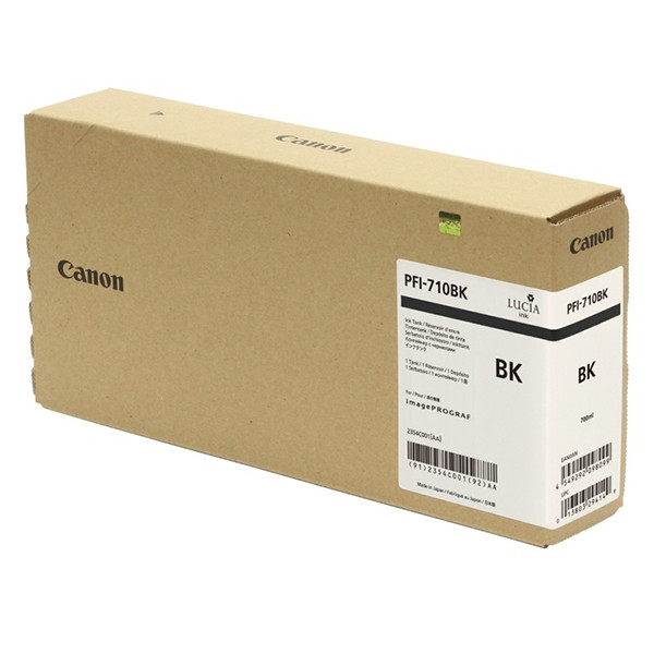 Canon PFI-710BK tusz czarny, oryginalny 2354C001 010176 - 1