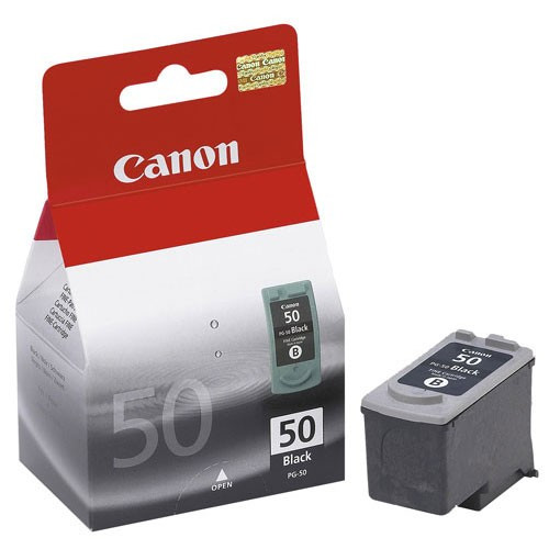 Canon PG-50 tusz czarny, zwiększona pojemność, oryginalny 0616B001 018100 - 1