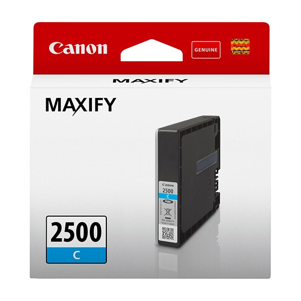 Canon PGI-2500C tusz niebieski, oryginalny 9301B001 010290 - 1