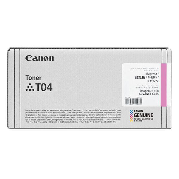 Canon T04 toner czerwony, oryginalny 2978C001 017522 - 1