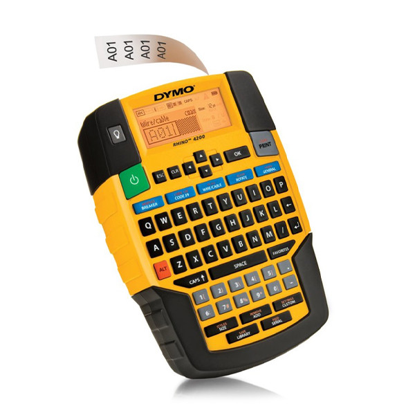 Dymo RHINO 4200 drukarka etykiet - zestaw walizkowy (QWERTY) 1852995 833401 - 3