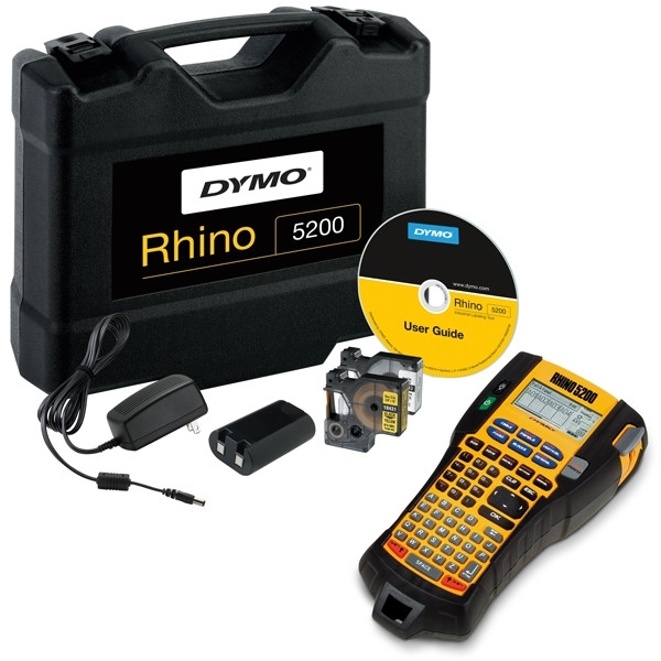 Dymo RHINO 5200 drukarka etykiet - zestaw walizkowy S0841400 833329 - 1