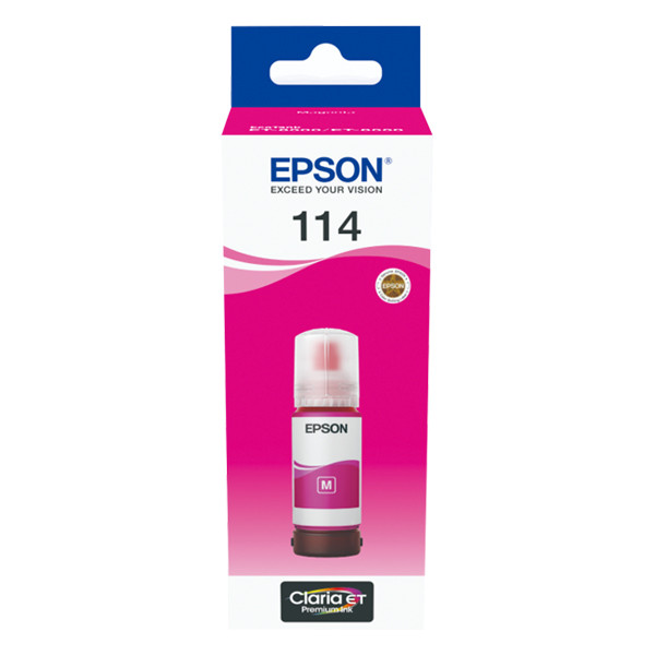 Epson 114 tusz czerwony, oryginalny C13T07B340 083596 - 1