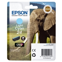 Epson 24 (T2425) tusz jasnoniebieski, oryginalny C13T24254010 C13T24254012 026584